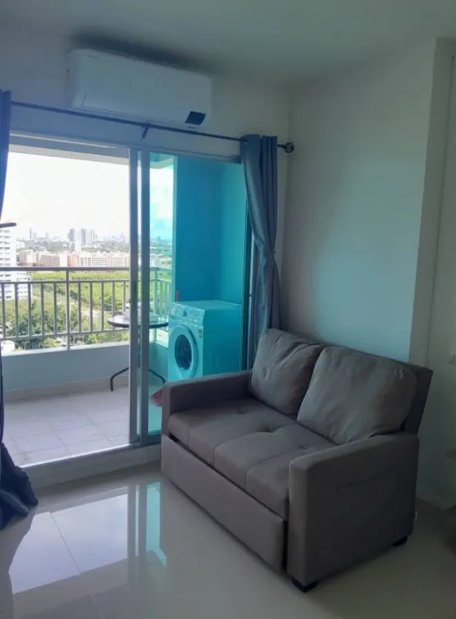 ให้เช่า Lumpini Parkbeach Jomtien วิวทะเล,วิวสระ ชั้น 12 เฟอร์นิเจอร์ครบ เครื่องใช้ไฟฟ้าครบครัน ส่วนกลางน่าอยู่