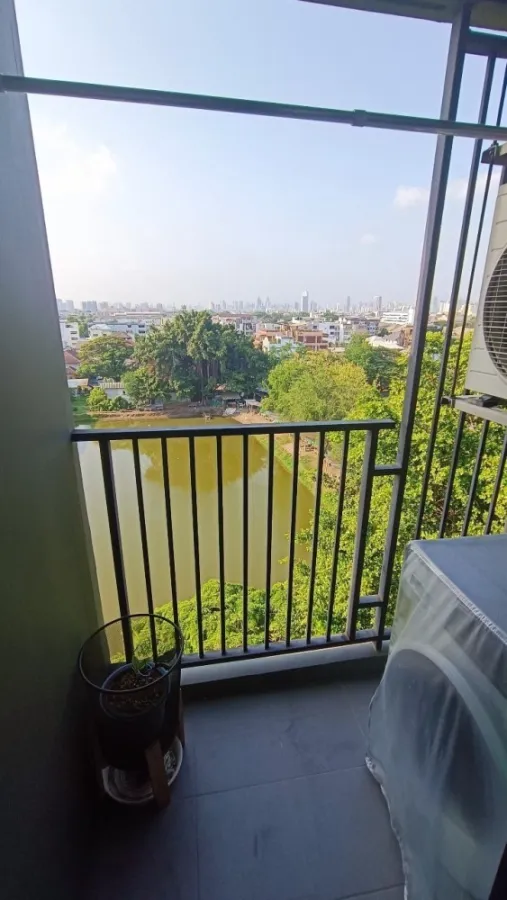Condo for sale or rent The Excel Lat Phrao-Sutthisan, complete with furniture and electrical appliances, don't miss it.