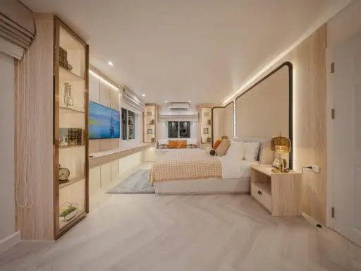 For sale: Fortune Condo Town 2, 12th floor, beautifully decorated, very magnificent, fully built-in throughout the room. If you book, you will definit