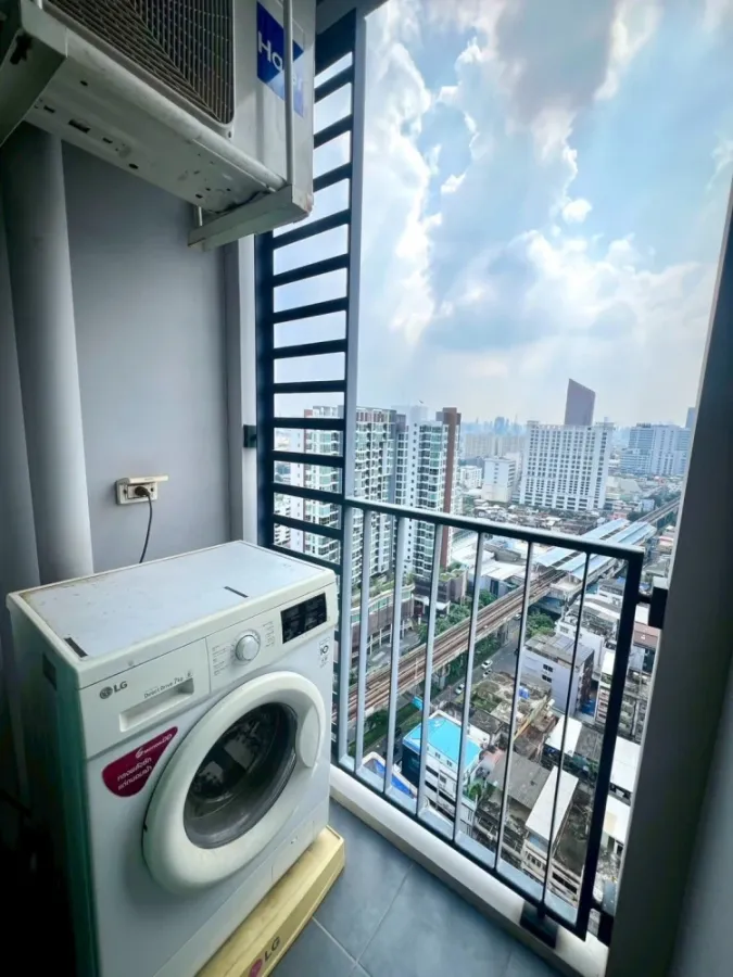 For rent Ideo Phahol - Saphan Khwai ห้องน่าอยู่ เฟอร ์เครื่องใช้ไฟฟ้าครบ มาแต่ตัวเข้าอยู่ได้เลย