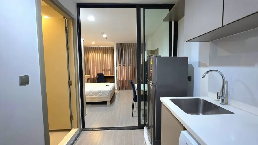 Condo for rent at Life Ladprao, ready to move in, 23rd floor with high floor view, fully furnished. Book now! Don't miss out!