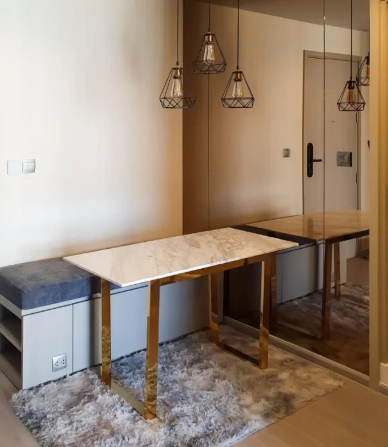 For rent Life Ladprao, perfectly decorated room, very livable, fully furnished and electrical appliances, book now