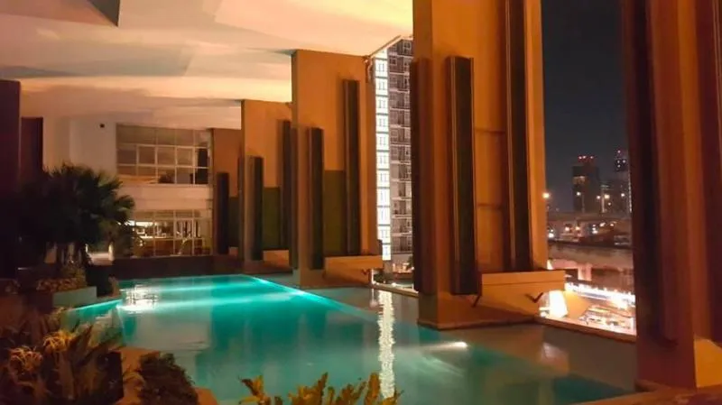For sale, for rent!! Condo The Coast Bangkok Sukhumvit-Bangna, 25th floor, Building A, beautiful room, beautiful view, hurry up!!