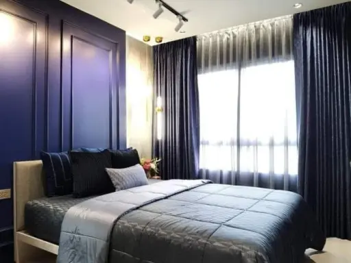 For sale, for rent, Elio Sathorn-Wutthakat, 9th floor, room decorated in modern style, luxurious, very livable, don't make a mistake booking.
