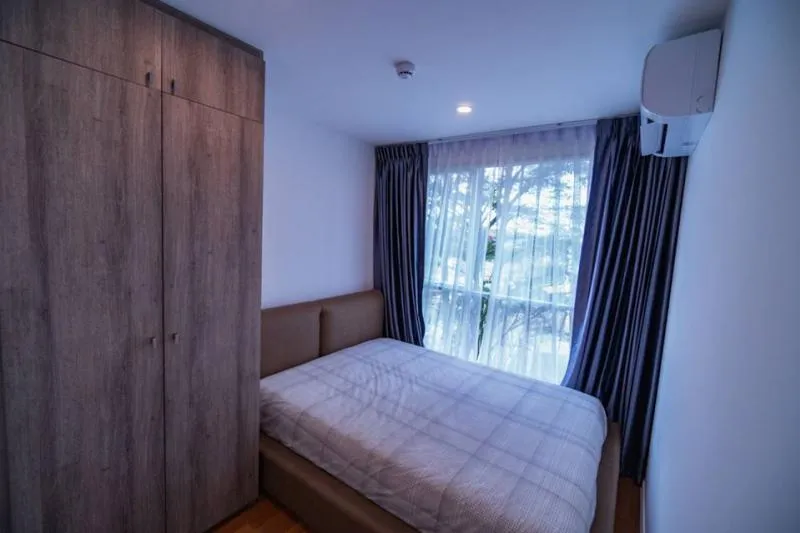 Rent lumpini place bangna km.3, 3rd floor, building A, clean room, new box, fully electric furniture, ready to move in -