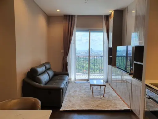 ขาย คอนโด The Saint Residences วิวสวนจตุจักร ตกแต่งพร้อมอยู่ สวยหรู เฟอร์นิเจอร์บิลท์อิน รีบจองเลย