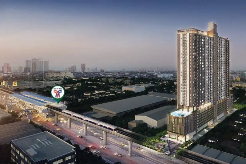 -ขายดาวน์ supalai veranda sukhumvit 117 ชั้น 9 ห้องสวย ที่กว้าง35ตรม ราคาดี ส่วนกลางดี อย่่าช้า-