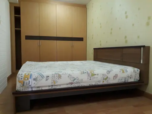 Condo for sale, City Home Rattanathibet, room near the elevator The bedroom has a balcony, fully furnished, hurry up. images