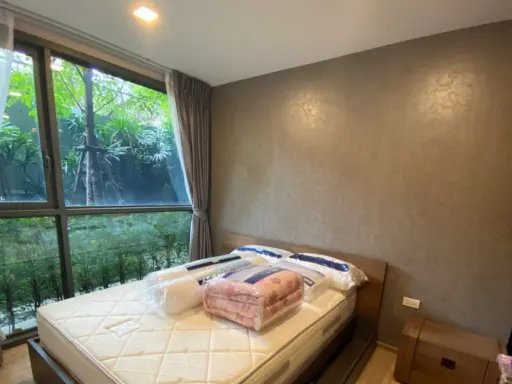 For sale, for rent!! Condo Taka House Ekkamai 12, 1st floor, Building B, garden view, easy on the eyes, ready to move in, good price, don't wait!!