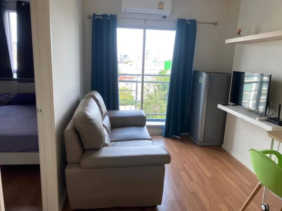 Condo for sale, The Selected Kaset-Ngamwongwan, 8th floor, fully furnished and electrical appliances. Book now.