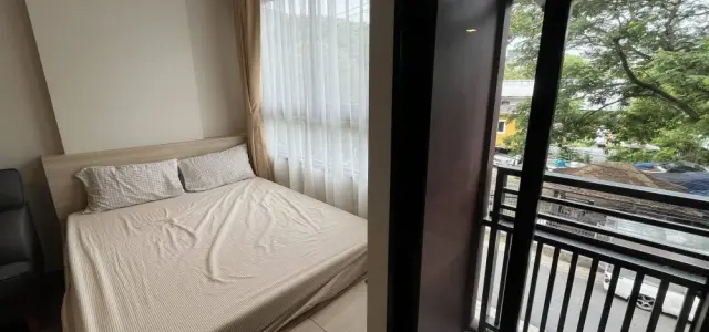 ให้เช่า THE MUVE Sukhumvit 107 ห้องมุมคนไม่พลุกพล่าน ทำเลดี มาพร้อมเฟอร์ครบครัน ดีแบบนี้ห้ามพลาด images