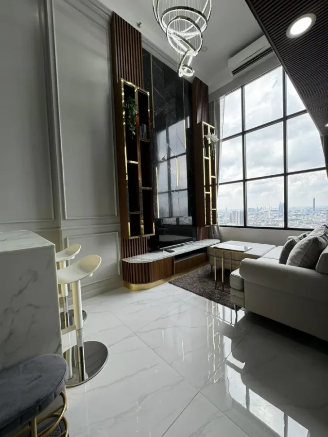 ให้เช่า Knightsbridge Prime Sathorn ชั้นสูงมาก ตกแต่งบิวท์อินสวยทั้งห้อง วิวสวย ไม่ถูกบัง จองเลย