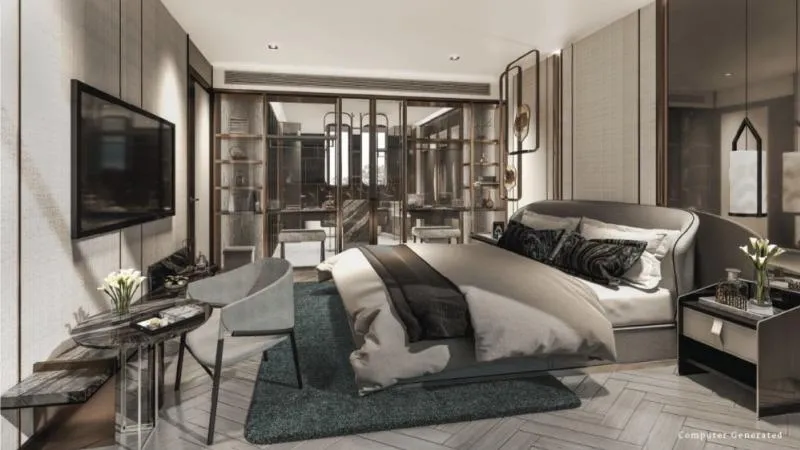 Selling preemption, the reserve 61 hideaway, the largest room in the project, private corner, balcony with stairs to the swimming pool. Urgent!