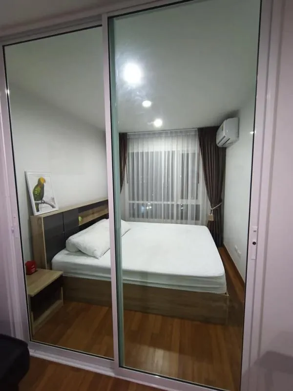 For rent, Regent Home Sukhumvit 81, size 28 sq m, convenient transportation, near bts, fully furnished, with a washing machine, do not miss.