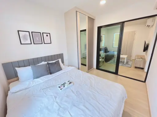 For rent Chewathai Hallmark Lat Phrao-Chokchai 4 Phase 2, room ready to move in. Complete in one place. Good price. Hurry and reserve quickly. images