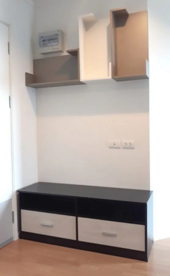 Condo for rent, Lumpini Place Srinakarin-Huamark Station, fully furnished and electrical appliances, ready to move in, hurry!