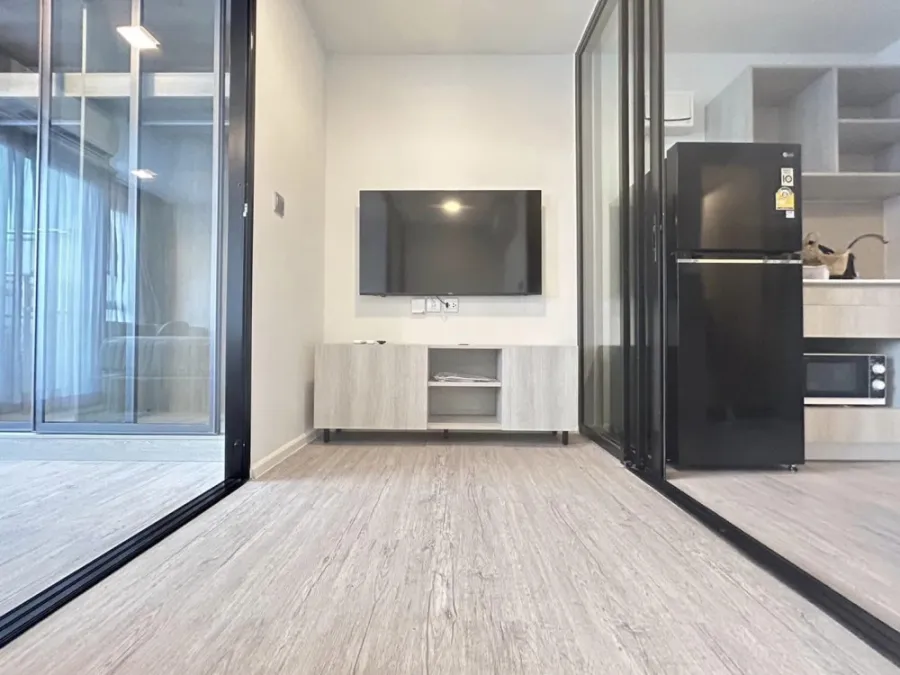 Condo for rent, Cave Eva, bright room, glass partition, fully furnished, not booking is a big mistake.