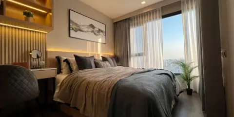 ให้เช่า Life ladprao valley ห้องแต่งเรียบหรู ดูแพง Fully furnished + home automation system จองเลย
