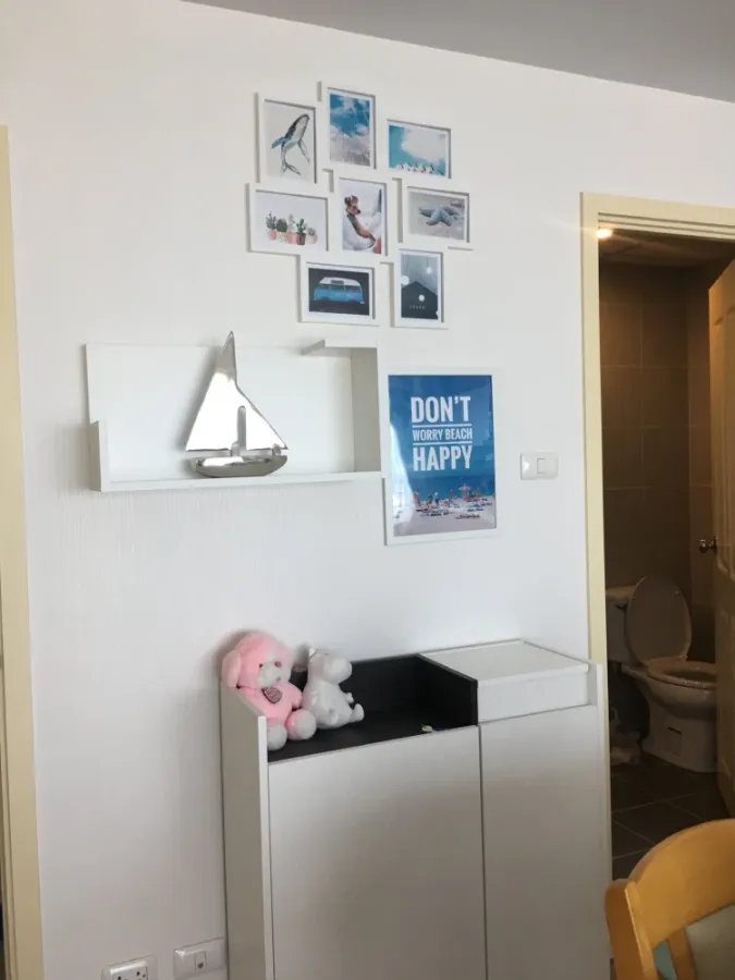 ขาย/ให้เช่า Condo Supalai Mare Pattaya ห้องพร้อมอยู่ เฟอร์พร้อม จองเลย