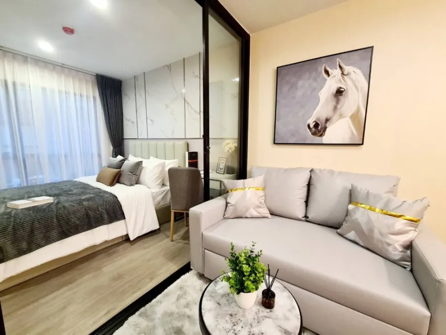 ให้เช่า คอนโด รีช พหลโยธิน 52 ชั้น 2 ตึก E เฟอร์นิเจอร์ เครื่องใช้ไฟฟ้าครบ ตกแต่งสวยสุดๆ ห้ามพลาด
