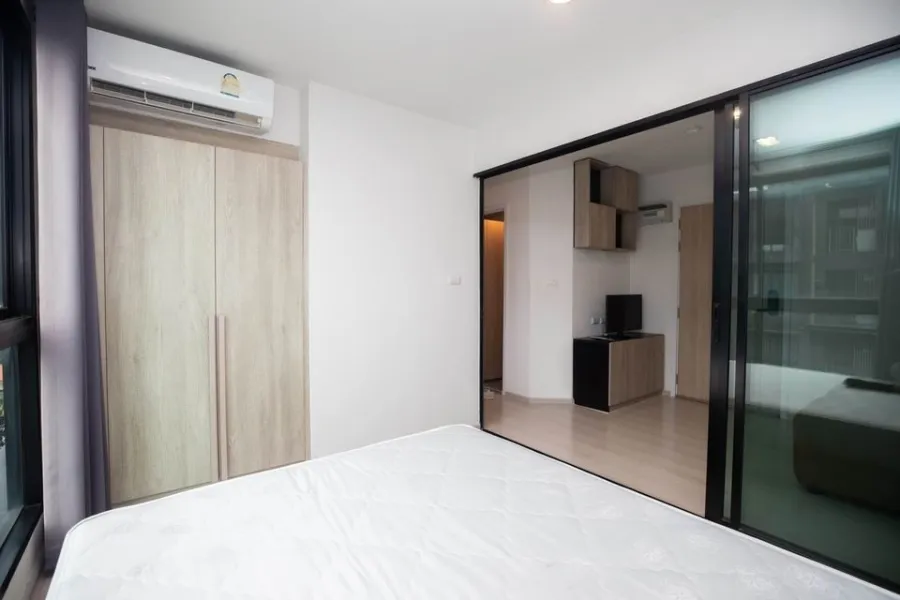 Condo for sale, for rent, The Excel Groove Lasalle 52, 7th floor, open, airy, comfortable room, ready to move in, hurry and reserve now.