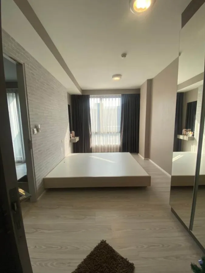 Condo for rent, My Story, Ladprao 71, pool view, fully furnished, complete electrical appliances, don't miss it.