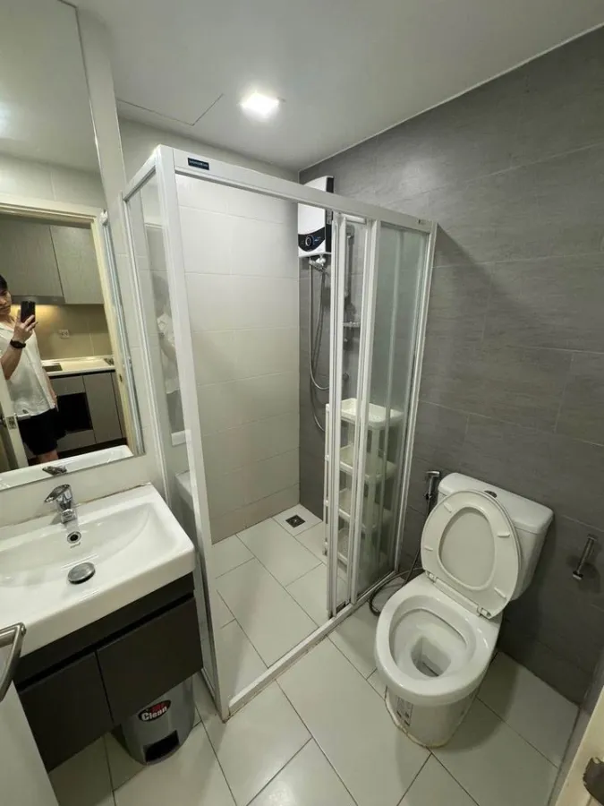 ให้เช่า คอนโด ATMOZ Ladprao 15 ชั้น 5 ห้องตกแต่งเรียบง่าย น่าอยู่ มาแต่ตัวเข้าอยู่ได้เลยจ้า
