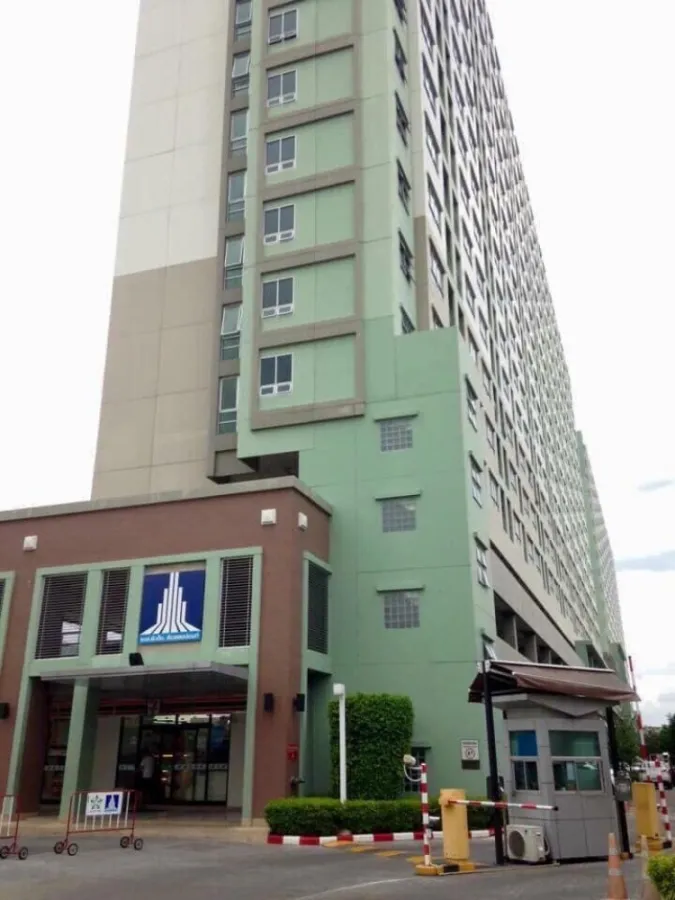 Condo for rent, Lumpini Ville Ladprao-Chokchai 4, 17th floor, fully furnished + electrical appliances, ready to move in. Hurry up to reserve!!