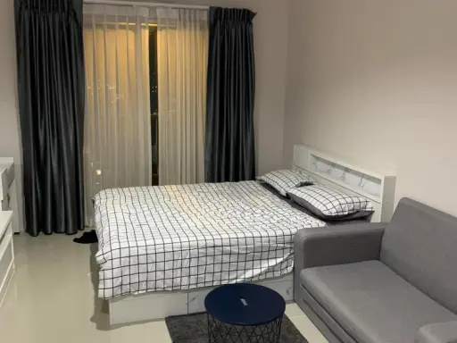 Condo for rent, Assakarn Place Srinakarin, Studio 1 bath, fully furnished, complete electrical appliances, book now!!