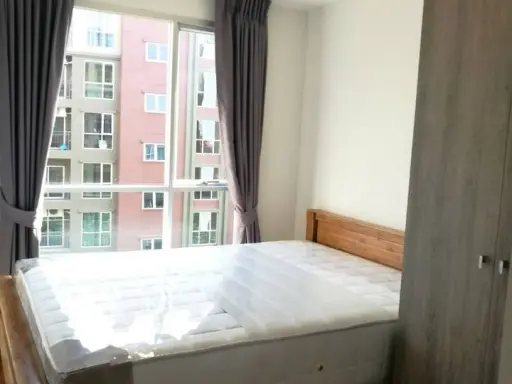 For rent Lumpini Place Bangna Km. 1 bedroom, good furniture. Don't just look, hurry up and reserve before it's gone.