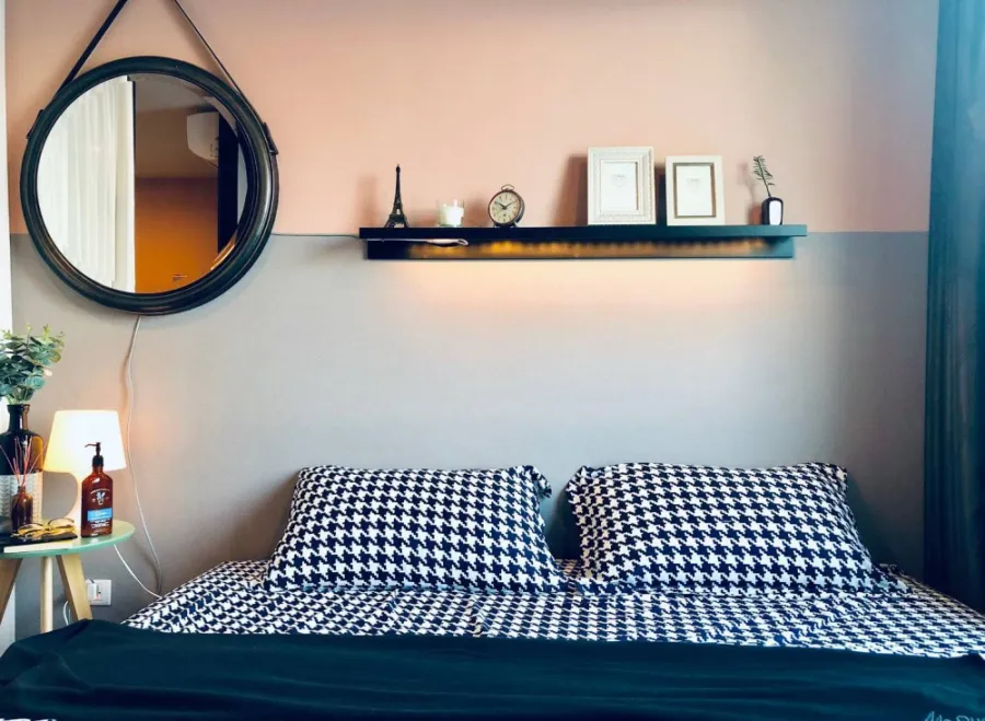 Condo for rent, Regent Home Sukhumvit 81, beautiful room, beautiful decoration, fully furnished, do