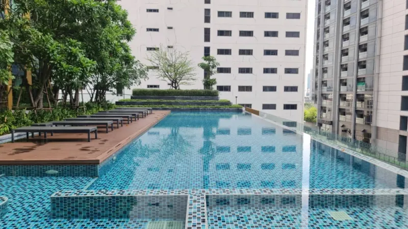 ขาย Lumpini Suite Phetchaburi-Makkasan วิวไม่ติดตึก โล่ง สบายตา น่าอยู่ชั้นสูง จองเลย