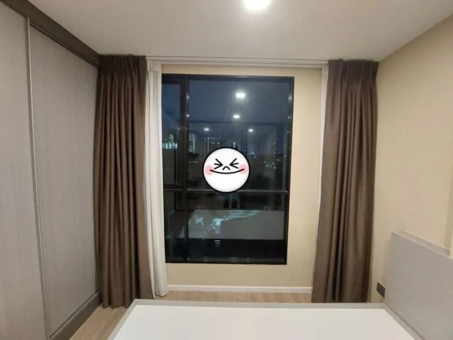 Urgent sale or rent!! Condo Atmoz Ladprao 15, 5th floor, Building A, decorated, ready to move in, city view, come and own it!!