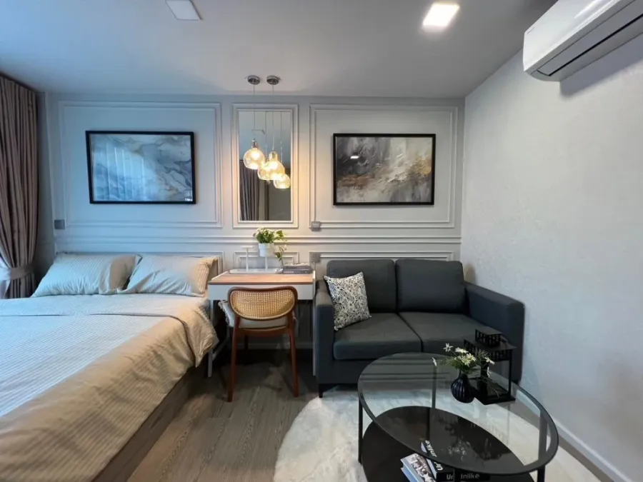ให้เช่า Kave Town Colony ชั้น 2 ห้องสวย มาพร้อมการตกแต่งที่ครบครัน จองเลย ห้ามพลาด