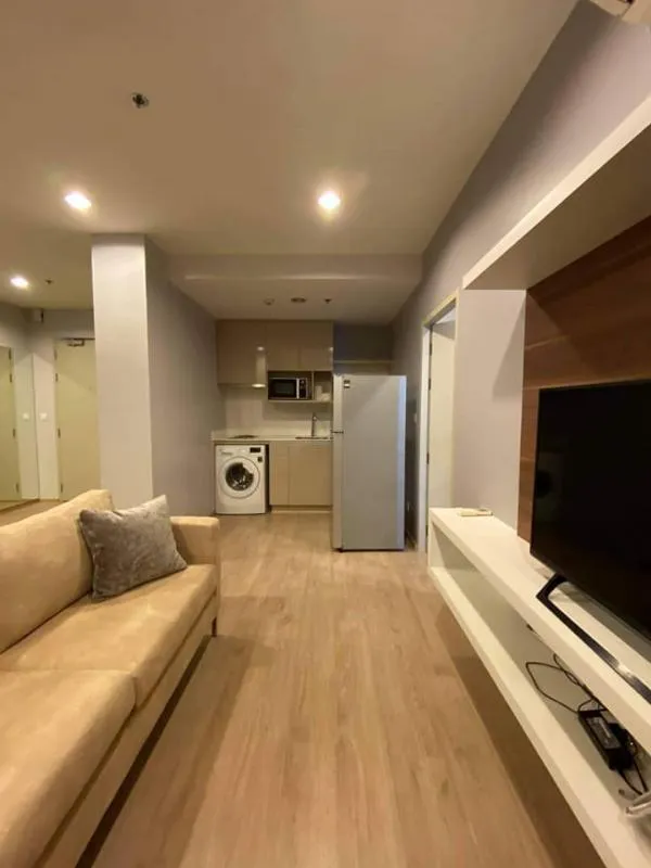 For rent, Ideo Q Ratchathewi, the most beautiful room, 2 bedrooms, fully furnished, good view, central area, very good, book now, hurry up
