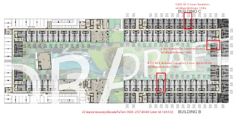 ขาย Kave Town Space ห้องสวย วิวสวนส่วนกลาง ไม่บวกกำไร ขายด่วน