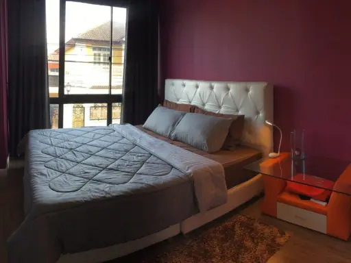 For sale, rent I-Condo Sukhumvit 103, fully furnished, ready to move in, quiet, shady, just drag your bags. images
