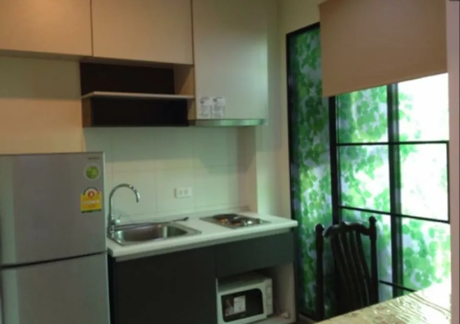 Condo for rent, The Base Chaengwattana, 1 bedroom, fully furnished. You can just come in.