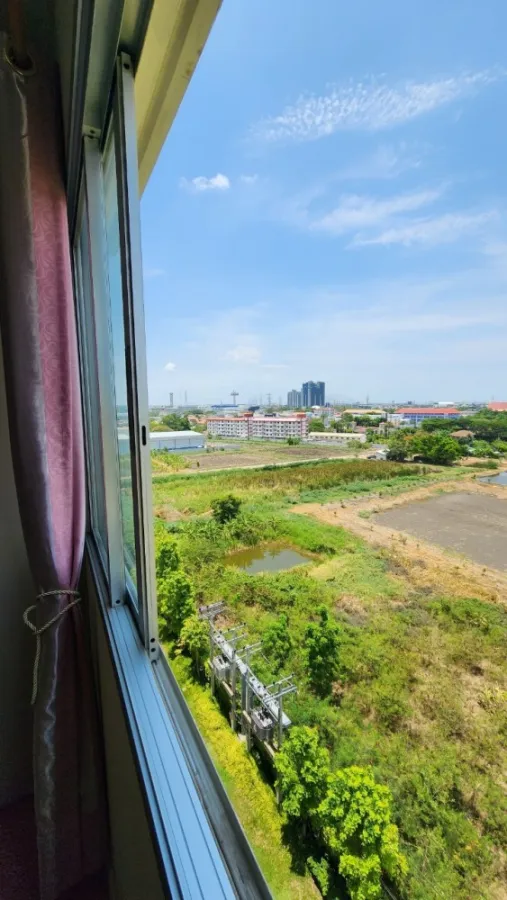 Condo for sale or rent, Lumpini Mega City Bangna, complete amenities, good price, open view, book now.