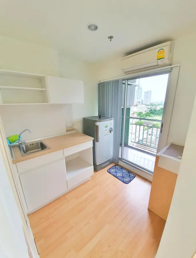 Condo for rent, Lumpini Ville Sukhumvit 77, beautiful room, ready to move in, complete form, near BTS, don't miss it!