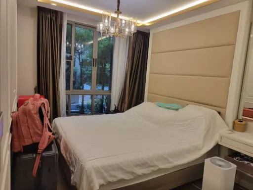 For rent, Amaranta Residence, 2nd floor, swimming pool and garden view. Complete with furniture and electrical appliances. Reserve quickly. images