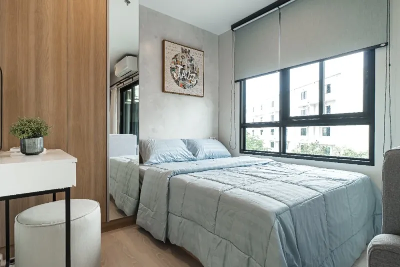 ให้เช่า Nue Connex Condo Don Mueang ชั้น 3 ห้องแต่งครบ น่าอยู่ สนใจจองเลย