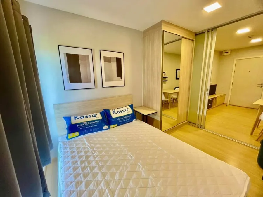 Condo for rent, Plum Alive 1 Rangsit, room ready to move in, fully furnished, electrical appliances, good price, hurry and reserve.
