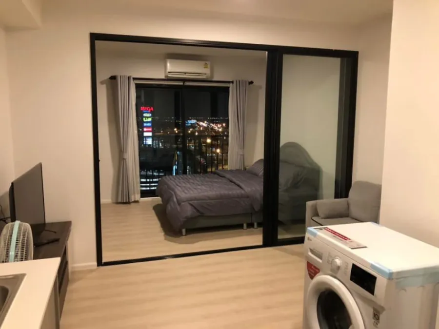 Condo for rent, A Space Mega, 19th floor, pool view, good location, near Mega Bangna, IKEA, don't wait, hurry and book now!!