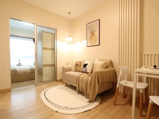 For sale: The Kit Chaengwattana, 5th floor, decorated in a minimalist style, beautiful, comfortable, well-proportioned, hurry and reserve, become the images
