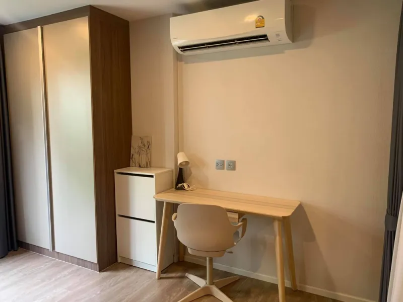 For rent kave town space 1 ห้องนอน 1ห้องน้ำ ระเบียงหันทางทิศเหนือ ลมเย็นสบาย สนใจย้ายด่วนๆจ้า