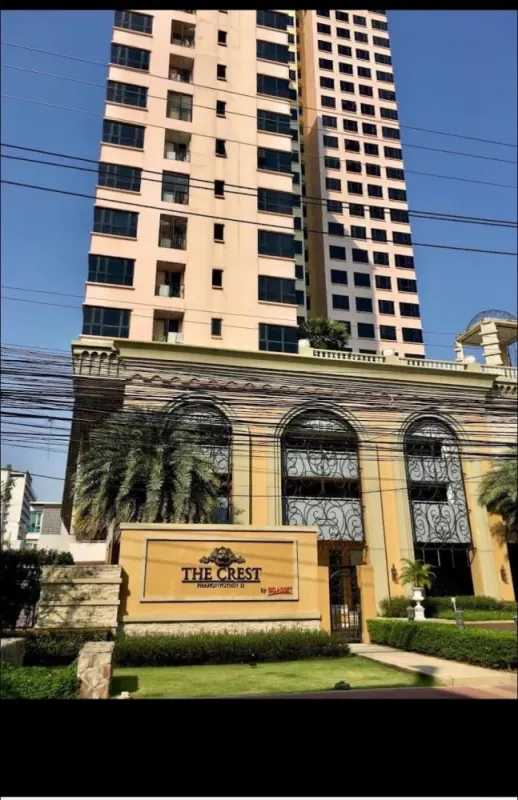 ขาย คอนโด เดอะ เครสท์ พหลโยธิน 11 ห้องกว้างขนาดใหญ่ สายตกแต่งห้องห้ามพลาด ราคาดี จองเลย