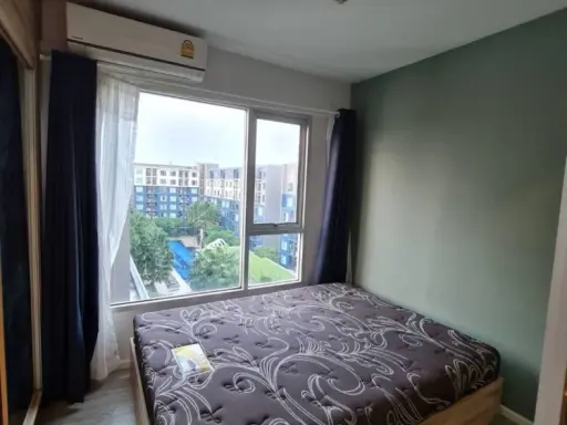 For Rent Happy Condo Donmueang The Terminal has a beautiful garden view. with built-in washing machine Don't miss this price images