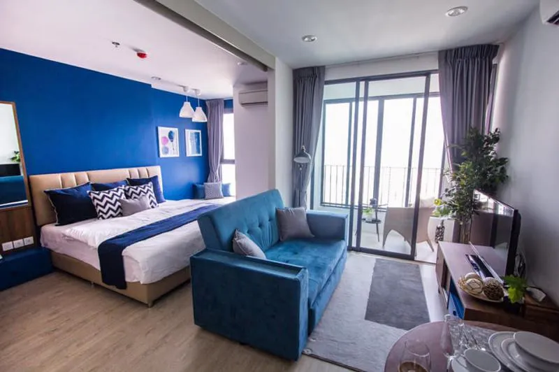Ideo Q Chula-Samyan for rent, beautiful room, fully furnished, good location ⎯ near Sam Yan MRT 350 m, don't wait !!