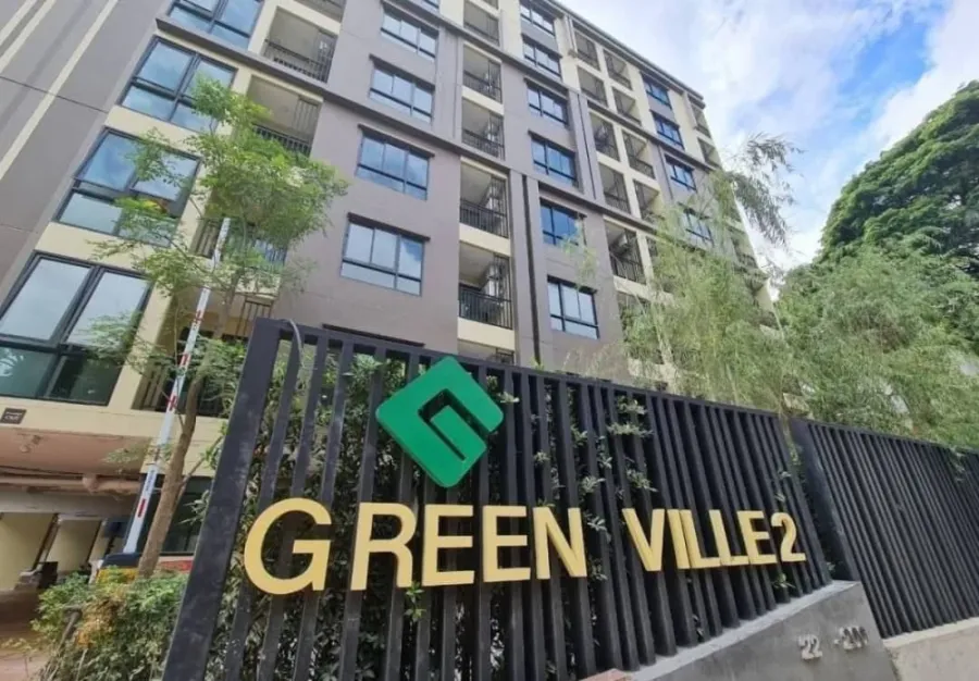 For rent: Green Ville 2 Sukhumvit 101, ready to move in, fully furnished, affordable price, hurry and reserve now before it's too late.